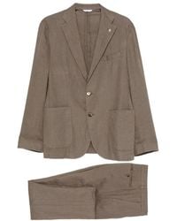 Manuel Ritz - Single-Breasted Patch-Pocket Suit - Lyst
