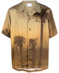 BLUE SKY INN - Palm-tree Print Shirt - Lyst