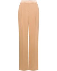 Alberta Ferretti - Straight-Leg Tailored Pants With Minimalist Design - Lyst