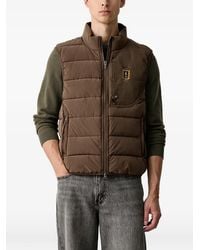 Aeronautica Militare - Quilted Gilet - Lyst