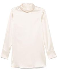 Gentry Portofino - Satin Shirt - Lyst