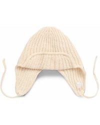 Kangol - Trapper Mixed Mütze Aus Geripptem Strick Mit Ohrenklappen - Lyst