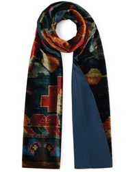 Pierre Louis Mascia - Kanadas Geometric-Print Scarf - Lyst
