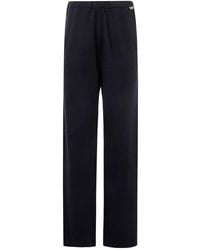 Extreme Cashmere - Elasticated-Waist Cashmere Trousers - Lyst