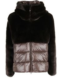 Blauer - Hooded Panelled Jacket - Lyst