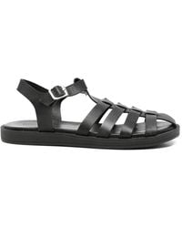 SERGIO MORETTI FIRENZE - Cage-Strap Buckle-Fastening Sandals - Lyst