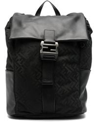 Fendi - Nylon Flux Backpack - Lyst