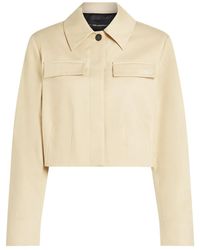 Karl Lagerfeld - Veste Crop À Col Nervuré - Lyst