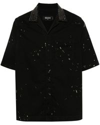 DSquared² - Icon Bowling Shirt - Lyst