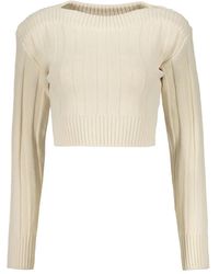 Low Classic - Geribbelde Trui - Lyst
