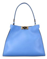 Fendi - Way Medium Leather Tote - Lyst