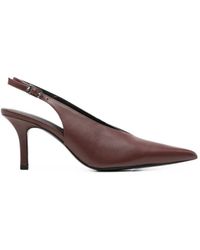 Patrizia Pepe - Zapatos De Tacón Con Tira En La Parte Posterior - Lyst