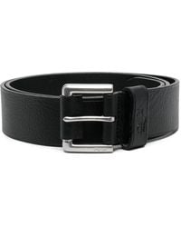 Polo Ralph Lauren - Pebbled-Texture Leather Belt - Lyst
