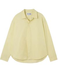 Sunnei - Surchemise À Boutons Ton Sur Ton - Lyst