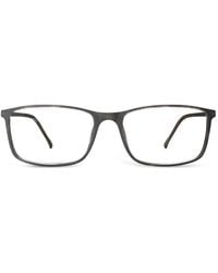 Silhouette - Spx Illusion Brille Mit Eckigem Gestell - Lyst