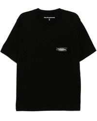 White Mountaineering - T-Shirt mit Tasche - Lyst