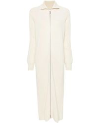 Jil Sander - Ribbed-Knit Maxi Dress - Lyst
