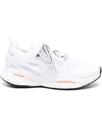 adidas By Stella McCartney - Panelled-Design Lace-Up Sneakers - Lyst