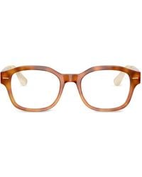 Brunello Cucinelli - Rectangle-Frame Glasses - Lyst