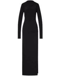 ANDAMANE - Astra Ruched Long-Sleeve Dress - Lyst