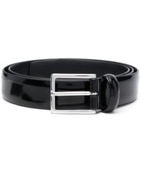 Dell'Oglio - Square-buckle Patent-leather Belt - Lyst