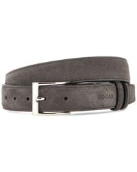 Hogan - Logo Buckle Belt - Lyst