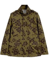 Aspesi - Veste Minifield À Imprimé Floral - Lyst