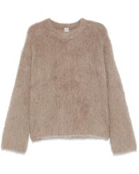 TOTEME - Brushed-Finish Sweater - Lyst