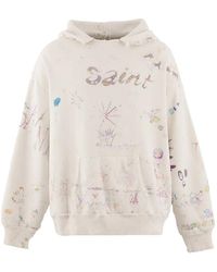 SAINT Mxxxxxx - Graphic-Print Hoodie - Lyst