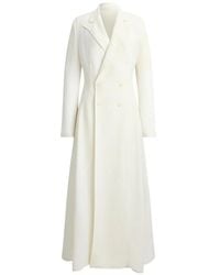 Ralph Lauren - Reema Double-Breasted Midi Dress - Lyst