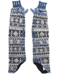 Maison Margiela - Fingerless Studded Gloves - Lyst
