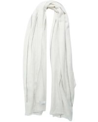 Comme des Garçons - X William Welstead Contrast-Stripe Frayed Scarf - Lyst