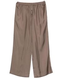 Rohe - Button-Detail Silk Trousers - Lyst