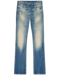 DIESEL - 2007 Zatiny Ripped-Detail Bootcut Jeans - Lyst
