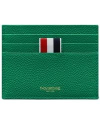Thom Browne - Pebble-Leather Cardholder - Lyst