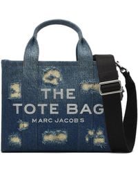Marc Jacobs - The Rip And Repair Denim Small Tote Tote Bag - Lyst