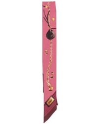 Chloé - Jewellery-Print Silk Scarf - Lyst