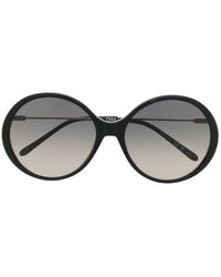 Chloé - Gradient-lenses Round-frame Sunglasses - Lyst