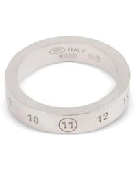 Maison Margiela - Numerical Ring 4Mm - Lyst