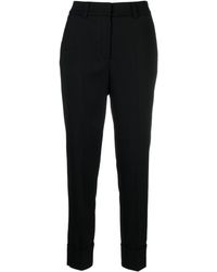 Peserico - High-waist Slim-fit Trousers - Lyst