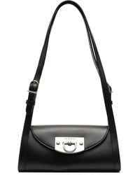 DURAZZI MILANO - Flip-Lock Leather Shoulder Bag - Lyst