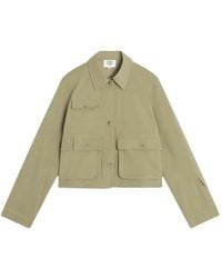 Maison Kitsuné - Multi-Pocket Cropped Jacket - Lyst