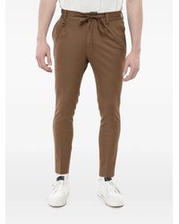 Paolo Pecora - Brera Drawstring Trousers - Lyst