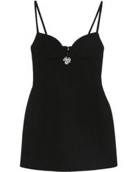 Blumarine - Embellished Mini Dress - Lyst