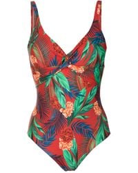 Lygia & Nanny - Bañador Adriana con estampado floral - Lyst