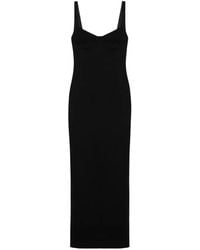 Jonathan Simkhai - Cabot Sculpted Maxi Dress - Lyst