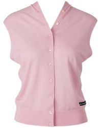 Alexander Wang - Scoop-Neck Sleeveless Knitted Top - Lyst
