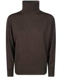 Zanone - Roll-Neck Knitted Sweater - Lyst