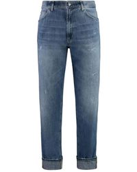 Dondup - Jeans Taglio Regular Con Effetto Vissuto - Lyst