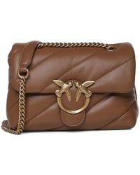 Pinko - Small Love Bag Quilted Leather Shoulder Bag - Lyst
